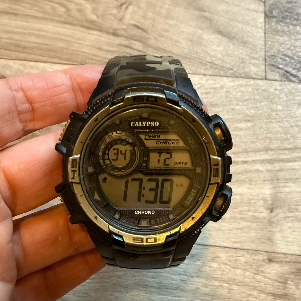 Calypso Digital Watch in camo